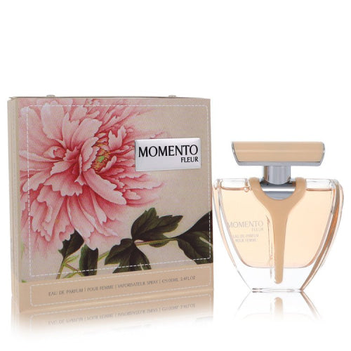 Armaf Momento Fleur by ArmafEau De Parfum Spray 3.4 oz 3.4 oz / 100 ml / Alcohol, Amber, Woody, Aldehyde, Oils Women