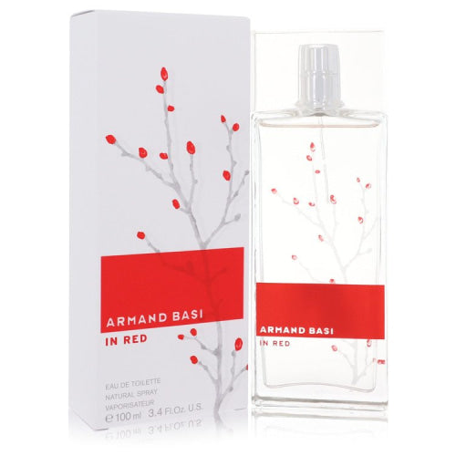 Armand Basi in Red by Armand BasiEau De Toilette Spray 3.4 oz 3.4 oz / 100 ml / Alcohol, Amber, Woody, Aldehyde, Oils Women
