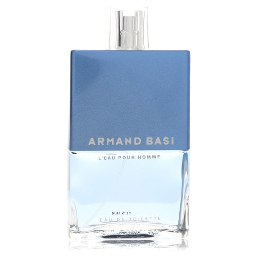 Armand Basi L’eau Pour Homme by Armand BasiEau De Toilette Spray (Tester) 4.2 oz 4.2 oz / 125 ml / Alcohol, Amber, Woody, Aldehyde, Oils Men