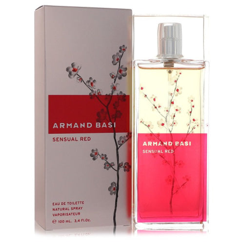 Armand Basi Sensual Red by Armand BasiEau De Toilette Spray 3.4 oz 3.4 oz / 100 ml / Alcohol, Amber, Woody, Aldehyde, Oils Women