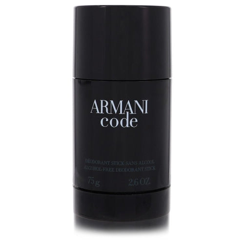 Armani Code by Giorgio ArmaniDeodorant Stick 2.6 oz 2.6 oz / 77 ml / Alcohol, Amber, Woody, Aldehyde, Oils Men