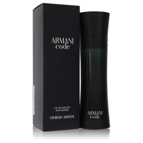 Armani Code by Giorgio ArmaniEau De Toilette Spray 4.2 oz 4.2 oz / 125 ml / Alcohol, Amber, Woody, Aldehyde, Oils Men
