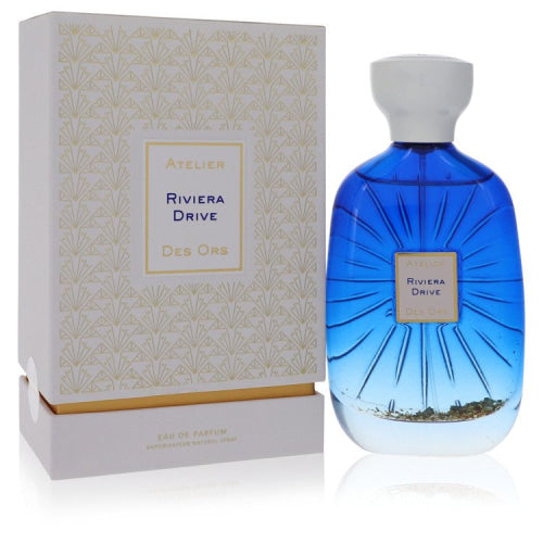 Atelier Des Ors Riviera Drive by Atelier Des OrsEau De Parfum Spray (Unisex) 3.3 oz 3.3 oz / 100 ml / Alcohol, Amber, Woody, Aldehyde, Oils