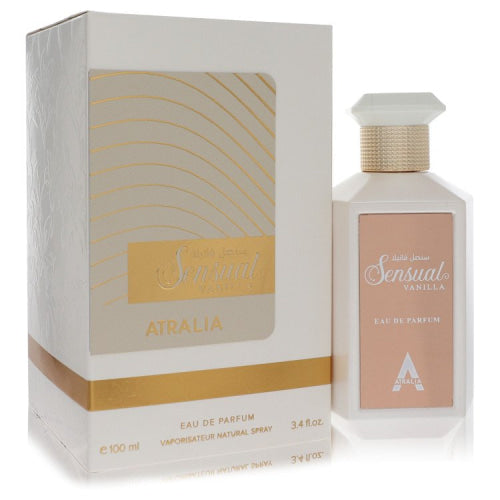 Atralia Sensual Vanilla by AtraliaEau De Parfum Spray (Unisex) 3.4 oz 3.4 oz / 100 ml / Alcohol, Amber, Woody, Aldehyde, Oils Unisex