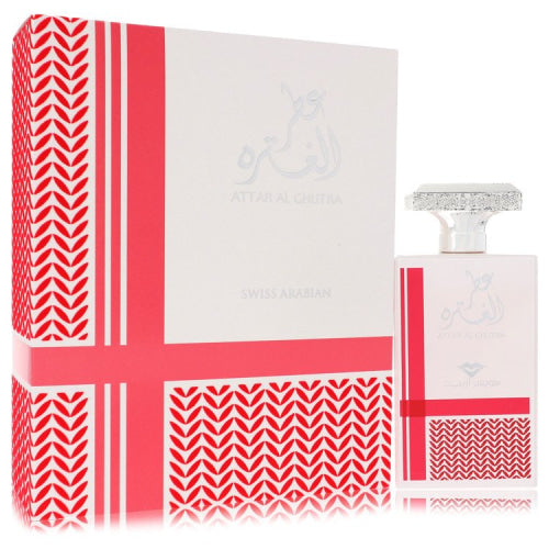 Attar Al Ghutra by Swiss ArabianEau De Parfum Spray 3.4 oz 3.4 oz / 100 ml / Alcohol, Amber, Woody, Aldehyde, Oils Men