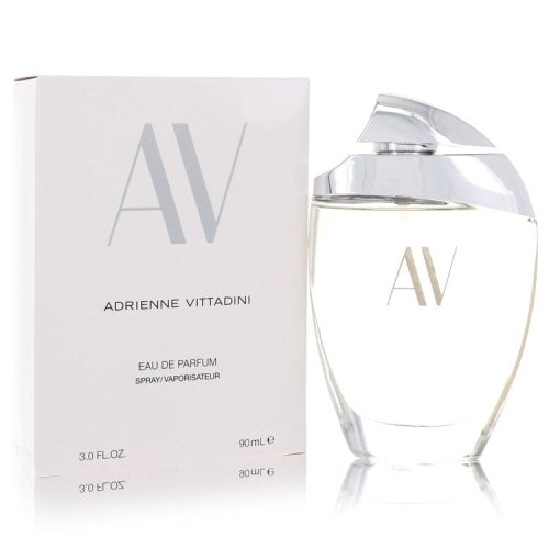 Av by Adrienne VittadiniEau De Parfum Spray 3 oz 3 oz / 90 ml / Alcohol, Amber, Woody, Aldehyde, Oils Women