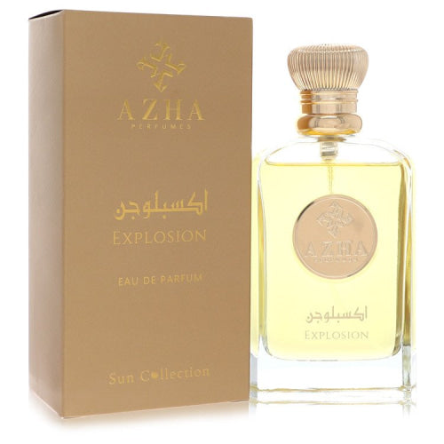 Azha Explosion by AzhaEau De Parfum Spray 3.3 oz 3.3 oz / 100 ml / Alcohol, Amber, Woody, Aldehyde, Oils Men