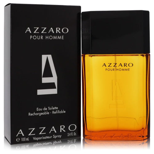 Azzaro by AzzaroEau De Toilette Spray 3.4 oz 3.4 oz / 100 ml / Alcohol, Amber, Woody, Aldehyde, Oils Men