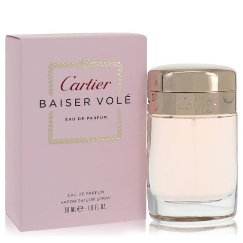 Baiser Vole by CartierEau De Parfum Spray 1.7 oz 1.7 oz / 50 ml / Alcohol, Amber, Woody, Aldehyde, Oils Women