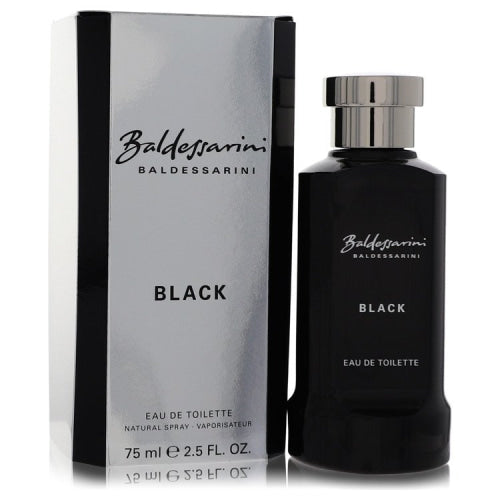 Baldessarini Black by Hugo BossEau De Toilette Spray 2.5 oz 2.5 oz / 75 ml / Alcohol, Amber, Woody, Aldehyde, Oils Men