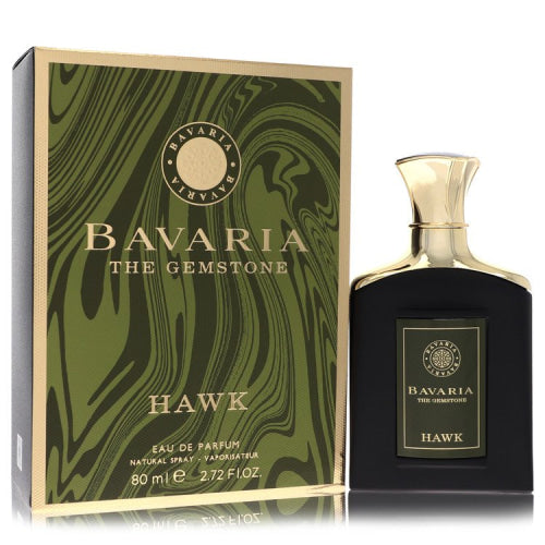 Bavaria The Gemstone Hawk by Fragrance WorldEau De Parfum Spray (Unisex) 2.7 oz 2.7 oz / 80 ml / Alcohol, Amber, Woody, Aldehyde, Oils