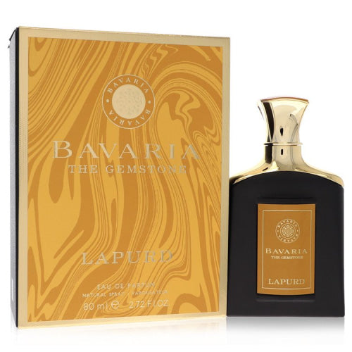 Bavaria The Gemstone Lapurd by Fragrance WorldEau De Parfum Spray (Unisex) 2.7 oz 2.7 oz / 80 ml / Alcohol, Amber, Woody, Aldehyde, Oils
