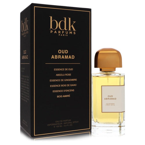 Bdk Oud Abramad by Bdk ParfumsEau De Parfum Spray (Unisex) 3.4 oz 3.4 oz / 100 ml / Alcohol, Amber, Woody, Aldehyde, Oils Unisex