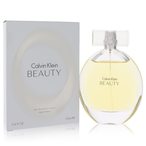Beauty by Calvin KleinEau De Parfum Spray 3.4 oz 3.4 oz / 100 ml / Alcohol, Amber, Woody, Aldehyde, Oils Women