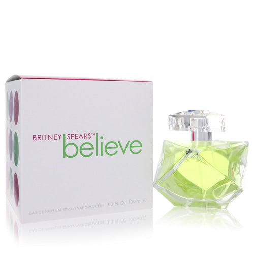 Believe by Britney SpearsEau De Parfum Spray 3.4 oz 3.4 oz / 100 ml / Alcohol, Amber, Woody, Aldehyde, Oils Women