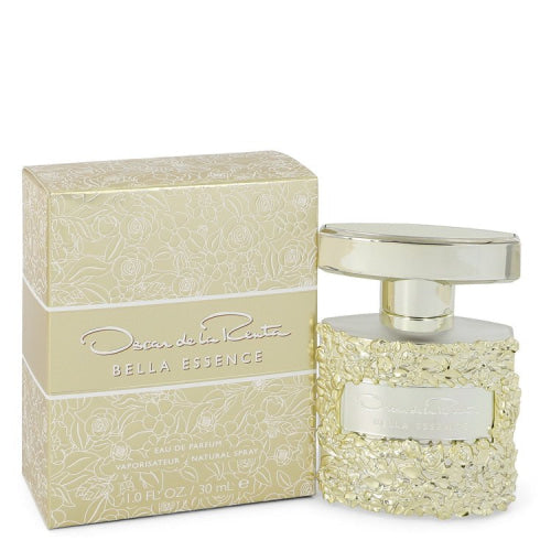 Bella Essence by Oscar De La RentaEau De Parfum Spray 1 oz 1 oz / 30 ml / Alcohol, Amber, Woody, Aldehyde, Oils Women
