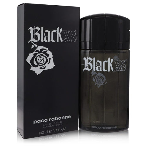 Black XS by Paco RabanneEau De Toilette Spray 3.4 oz 3.4 oz / 100 ml / Alcohol, Amber, Woody, Aldehyde, Oils Men