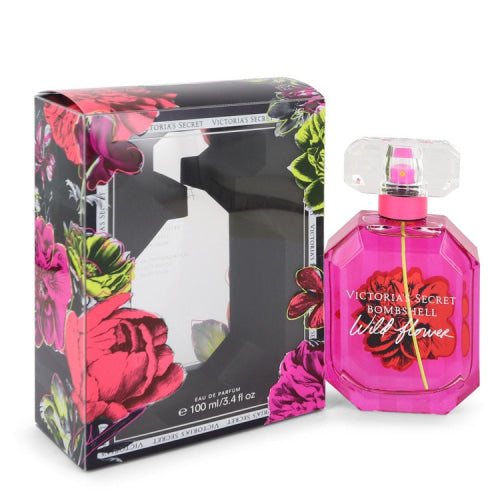 Bombshell Wild Flower by Victoria’s SecretEau De Parfum Spray 3.4 oz 3.4 oz / 100 ml / Alcohol, Amber, Woody, Aldehyde, Oils Women
