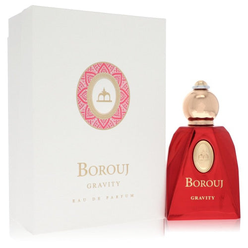 Borouj Gravity by BoroujEau De Parfum Spray (Unisex) 2.8 oz 2.8 oz / 83 ml / Alcohol, Amber, Woody, Aldehyde, Oils Unisex