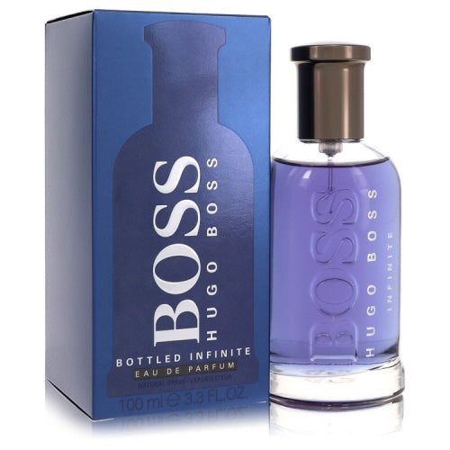 Boss Bottled Infinite by Hugo BossEau De Parfum Spray 3.3 oz 3.3 oz / 100 ml / Alcohol, Amber, Woody, Aldehyde, Oils Men