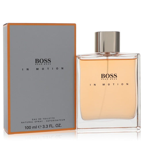 Boss In Motion by Hugo BossEau De Toilette Spray 3.3 oz 3.3 oz / 100 ml / Alcohol, Amber, Woody, Aldehyde, Oils Men