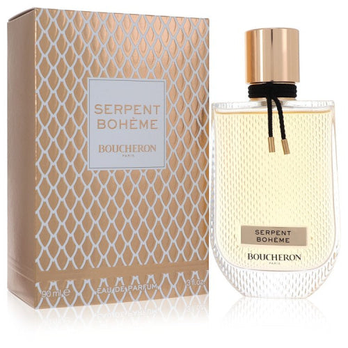 Boucheron Serpent Boheme by BoucheronEau De Parfum Spray 3 oz 3 oz / 90 ml / Alcohol, Amber, Woody, Aldehyde, Oils Women
