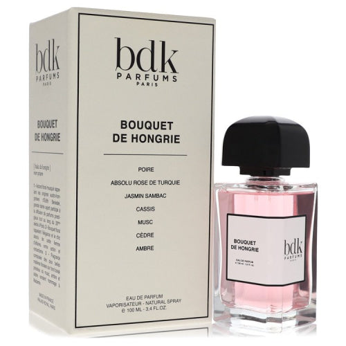 Bouquet De Hongrie by BDK ParfumsEau De Parfum Spray (Unisex) 3.4 oz 3.4 oz / 100 ml / Alcohol, Amber, Woody, Aldehyde, Oils Unisex