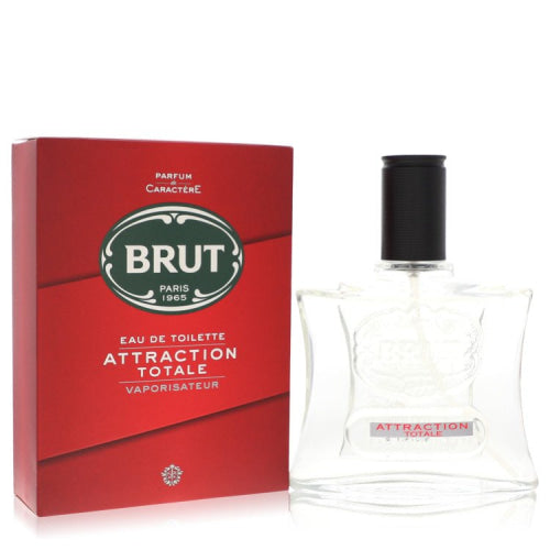 Brut Attraction Totale by FabergeEau De Toilette Spray 3.4 oz 3.4 oz / 100 ml / Alcohol, Amber, Woody, Aldehyde, Oils Men