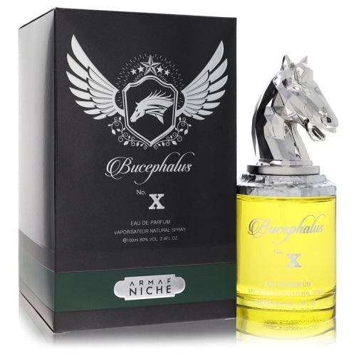 Bucephalus X by ArmafEau De Parfum Spray 3.4 oz 3.4 oz / 100 ml / Alcohol, Amber, Woody, Aldehyde, Oils Men