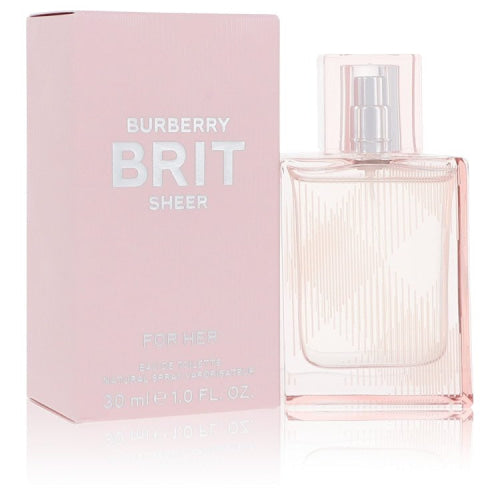 Burberry Brit Sheer by BurberryEau De Toilette Spray 1 oz 1 oz / 30 ml / Alcohol, Amber, Woody, Aldehyde, Oils Women