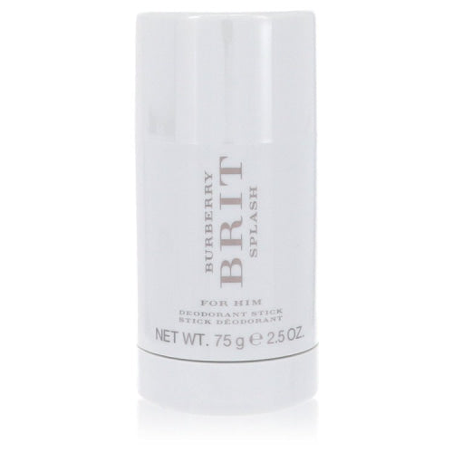 Burberry Brit Splash by BurberryDeodorant Stick 2.5 oz 2.5 oz / 75 ml / Alcohol, Amber, Woody, Aldehyde, Oils Men