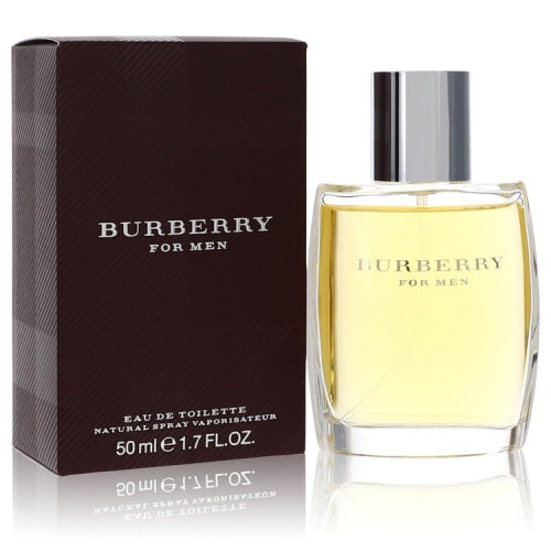 Burberry by BurberryEau De Toilette Spray 1.7 oz 1.7 oz / 50 ml / Alcohol, Amber, Woody, Aldehyde, Oils Men