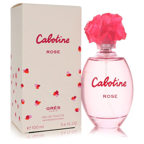 Cabotine Rose by Parfums GresEau De Toilette Spray 3.4 oz 3.4 oz / 100 ml / Alcohol, Amber, Woody, Aldehyde, Oils Women