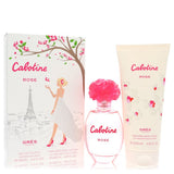 Cabotine Rose by Parfums Gres Gift Set - Elegant Fragrance with Body Lotion for Women