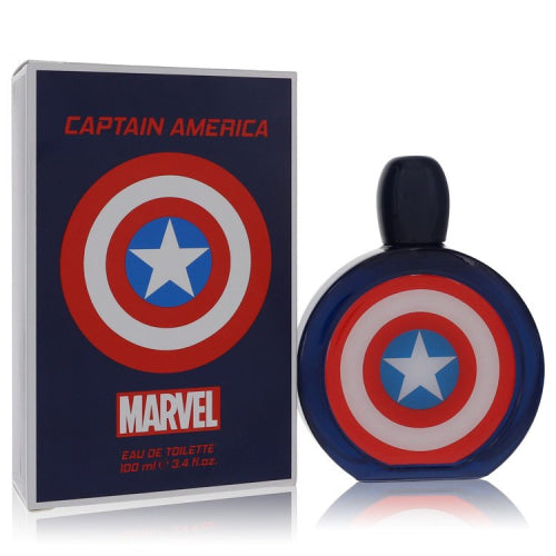 Captain America by MarvelEau De Toilette Spray 3.4 oz 3.4 oz / 100 ml / Alcohol, Amber, Woody, Aldehyde, Oils Men