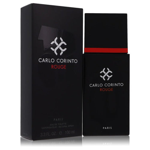 Carlo Corinto Rouge by Carlo CorintoEau De Toilette Spray 3.4 oz 3.4 oz / 100 ml / Alcohol, Amber, Woody, Aldehyde, Oils Men