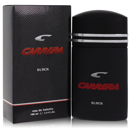 Carrera Black by MuelhensEau De Toilette Spray 3.4 oz 3.4 oz / 100 ml / Alcohol, Amber, Woody, Aldehyde, Oils Men