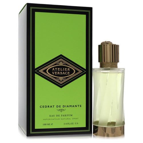 Cedrat De Diamante by VersaceEau De Parfum Spray (Unisex) 3.4 oz 3.4 oz / 100 ml / Alcohol, Amber, Woody, Aldehyde, Oils Unisex