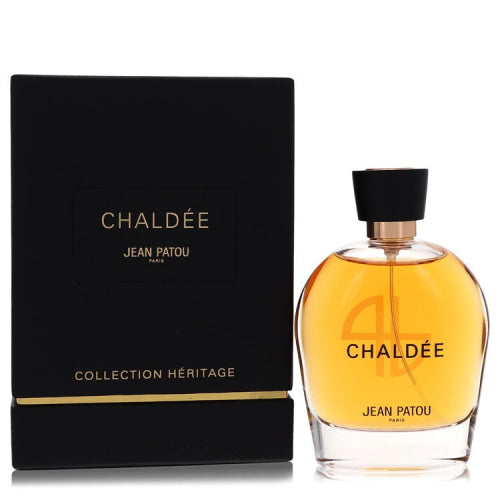 Chaldee by Jean PatouEau De Parfum Spray 3.3 oz 3.3 oz / 100 ml / Alcohol, Amber, Woody, Aldehyde, Oils Women