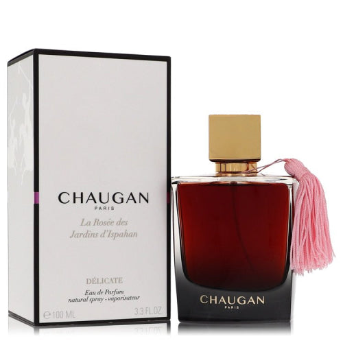 Chaugan Delicate by ChauganEau De Parfum Spray (Unisex) 3.4 oz 3.4 oz / 100 ml / Alcohol, Amber, Woody, Aldehyde, Oils Unisex