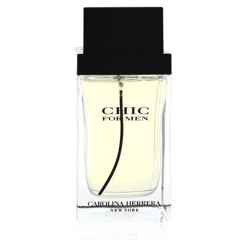 Chic by Carolina HerreraEau De Toilette Spray (Tester) 3.4 oz 3.4 oz / 100 ml / Alcohol, Amber, Woody, Aldehyde, Oils Men
