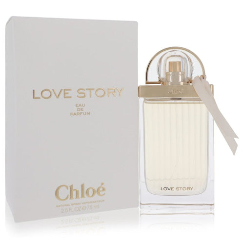 Chloe Love Story by ChloeEau De Parfum Spray 2.5 oz 2.5 oz / 75 ml / Alcohol, Amber, Woody, Aldehyde, Oils Women