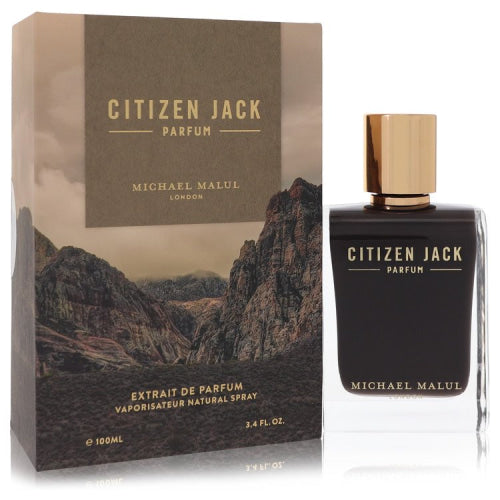 Citizen Jack Michael Malul by Michael MalulExtrait De Parfum Spray 3.4 oz 3.4 oz / 100 ml / Alcohol, Amber, Woody, Aldehyde, Oils Men