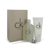 CK ONE von Calvin Klein Geschenkset – 6,7 oz Eau de Toilette Spray + 6,7 oz Körperfeuchtigkeitscreme