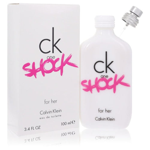 CK One Shock by Calvin KleinEau De Toilette Spray 3.4 oz 3.4 oz / 100 ml / Alcohol, Amber, Woody, Aldehyde, Oils Women