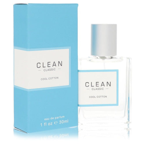 Clean Cool Cotton by CleanEau De Parfum Spray 1 oz 1 oz / 30 ml / Alcohol, Amber, Woody, Aldehyde, Oils Women