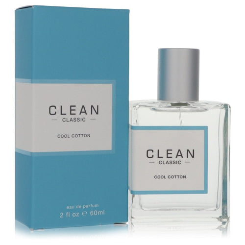 Clean Cool Cotton by CleanEau De Parfum Spray 2 oz 2 oz / 60 ml / Alcohol, Amber, Woody, Aldehyde, Oils Women