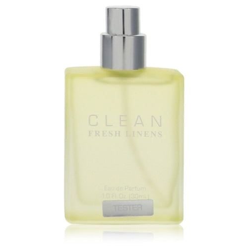 Clean Fresh Linens by CleanEau De Parfum Spray (Unisex Tester) 1 oz 1 oz / 30 ml / Alcohol, Amber, Woody, Aldehyde, Oils Unisex