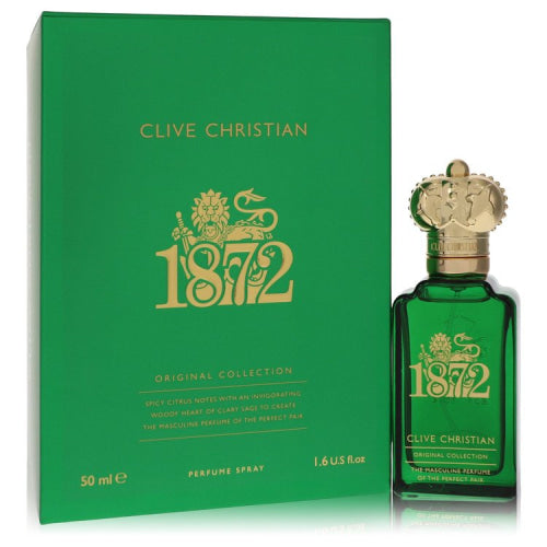 Clive Christian 1872 by Clive ChristianPerfume Spray 1.6 oz 1.6 oz / 50 ml / Alcohol, Amber, Woody, Aldehyde, Oils Men