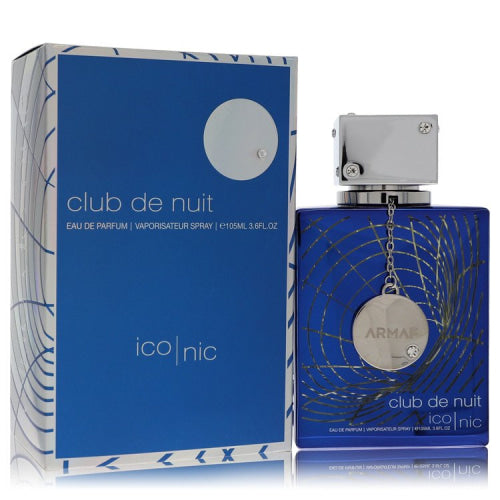 Club De Nuit Iconic by ArmafEau De Parfum Spray 3.6 oz 3.6 oz / 106 ml / Alcohol, Amber, Woody, Aldehyde, Oils Men